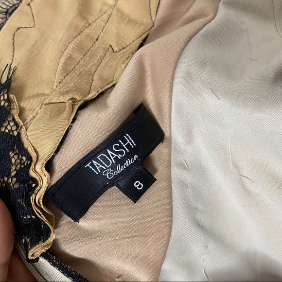 Tadashi Silk Animal Print Dress - Picture 10 of 13